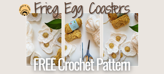 Free Crochet Egg Coaster Pattern