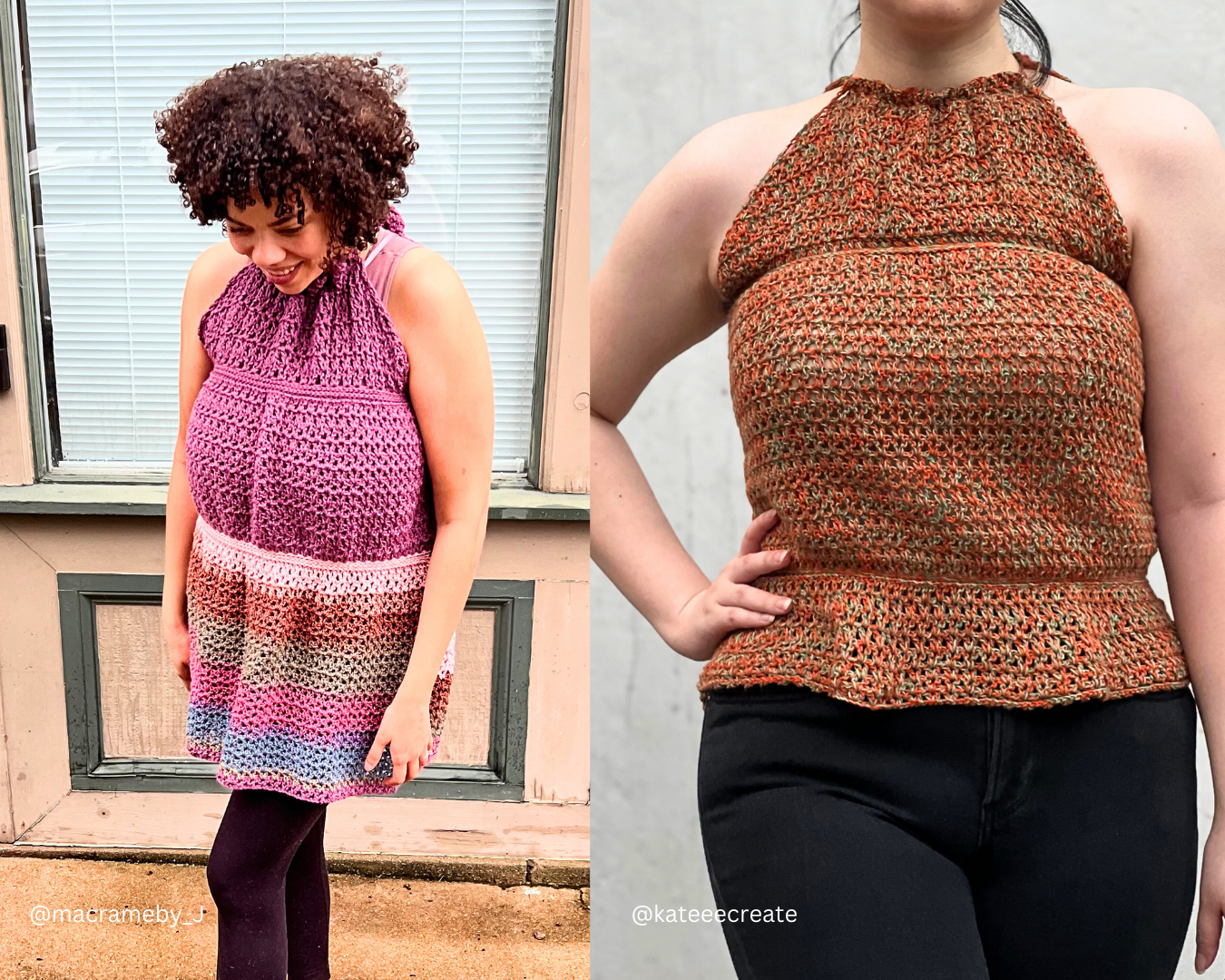 halterneck top crochet pattern, easy beginner crochet top pattern, loose lace ruffled top crochet pattern, delicate crochet top, loose trendy fishnet top crochet pattern, women girls lace top crochet pattern pdf, halter top
