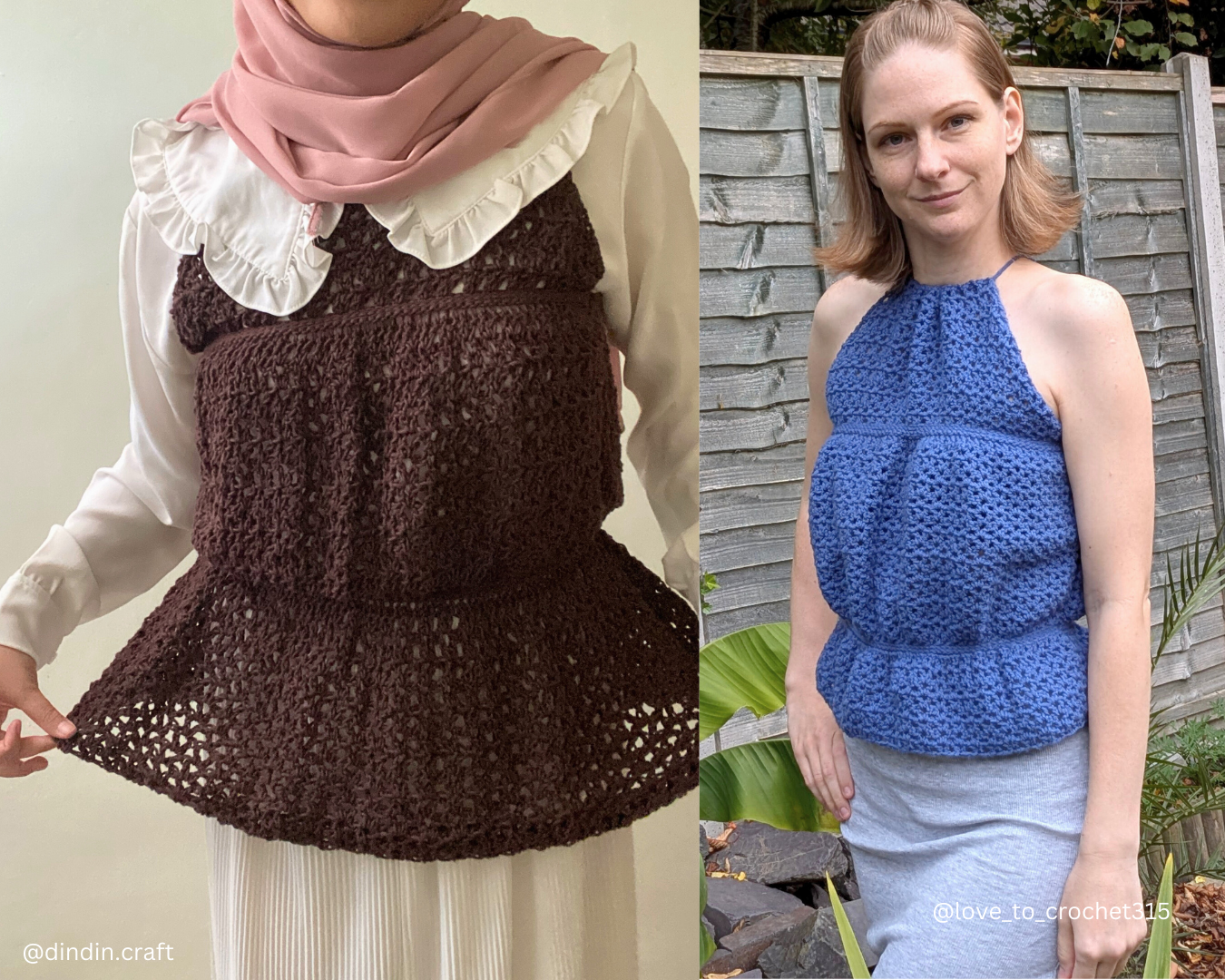halterneck top crochet pattern, easy beginner crochet top pattern, loose lace ruffled top crochet pattern, delicate crochet top, loose trendy fishnet top crochet pattern, women girls lace top crochet pattern pdf, halter top
