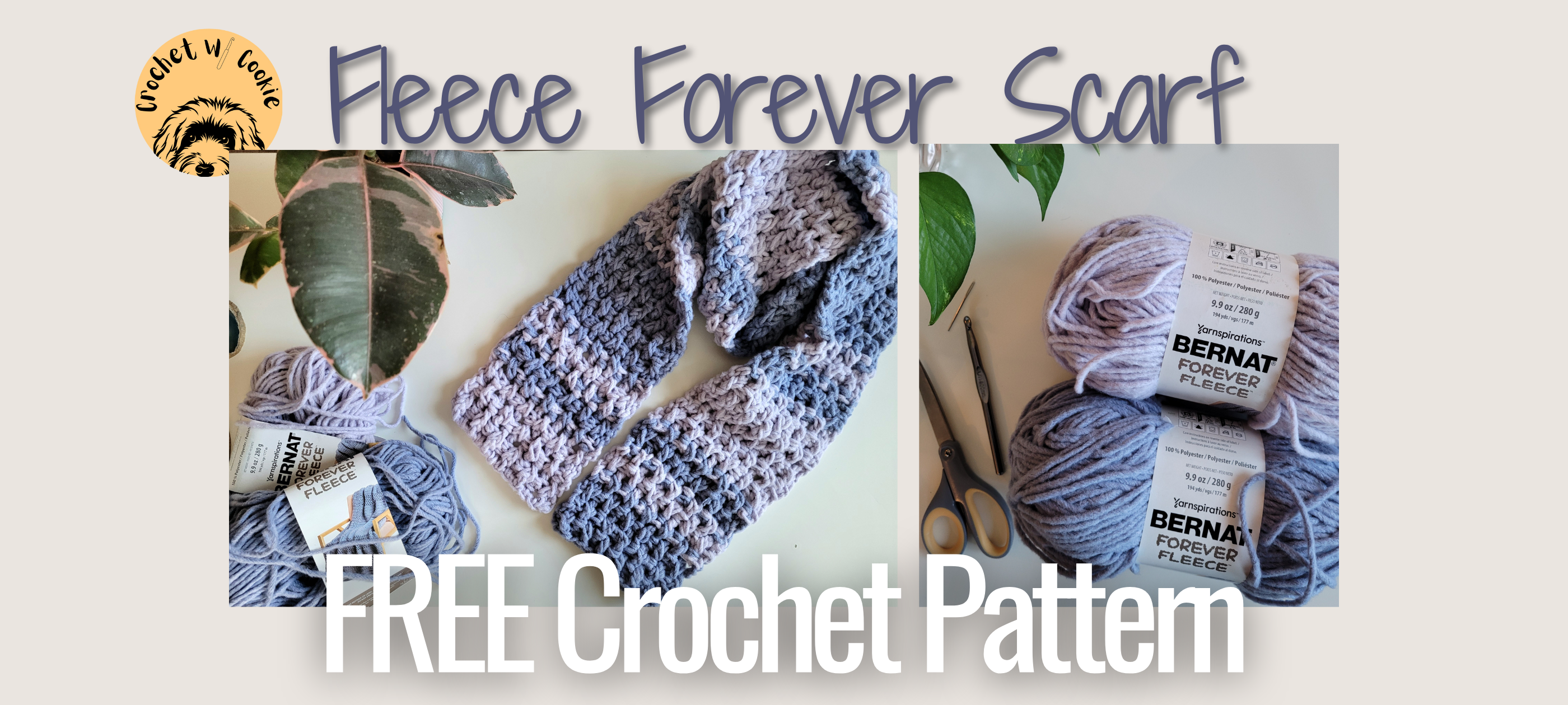 free crochet scarf pattern