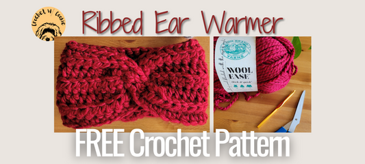 Ribbed Ear Warmer - Free Crochet Pattern