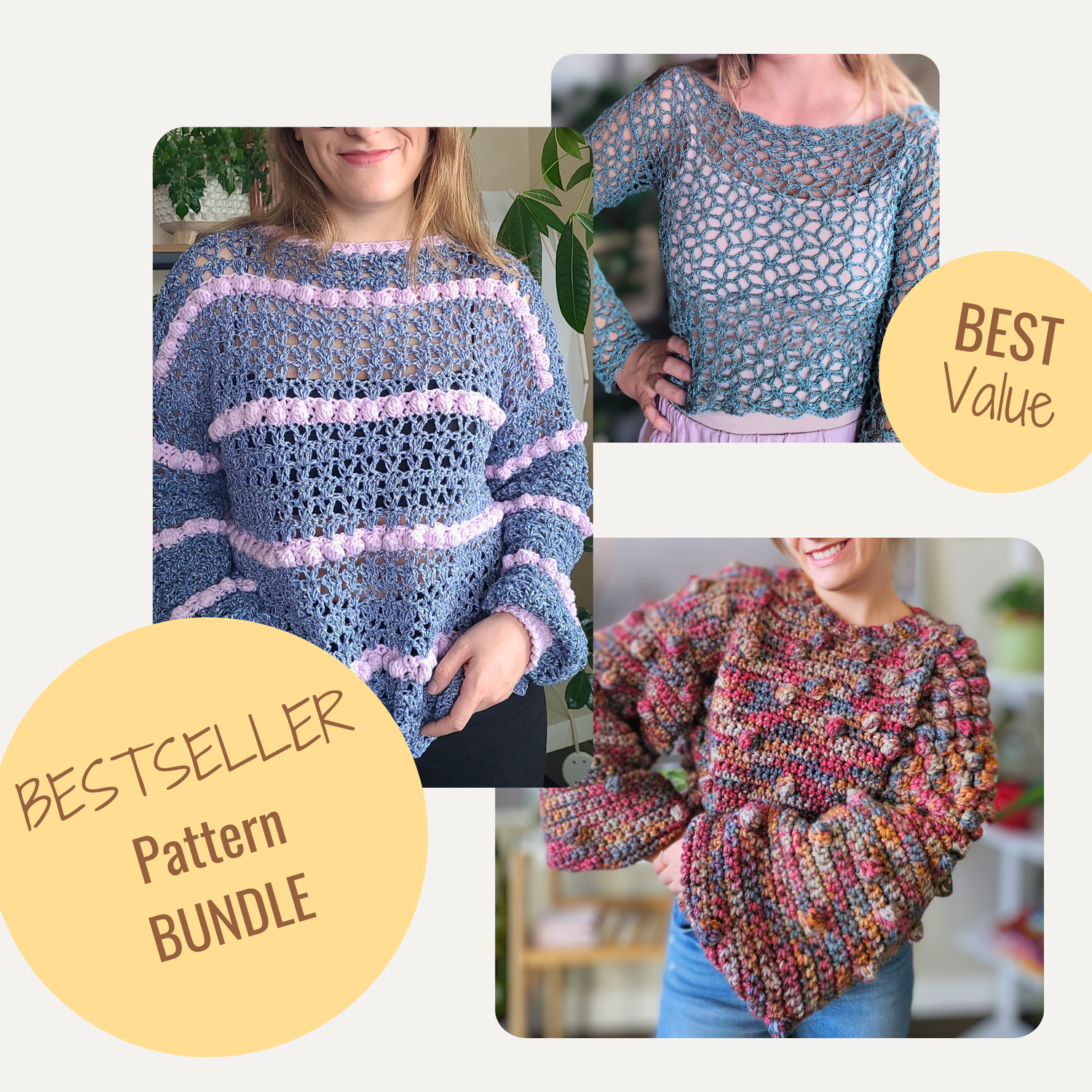 Bestseller Crochet Patterns Bundle