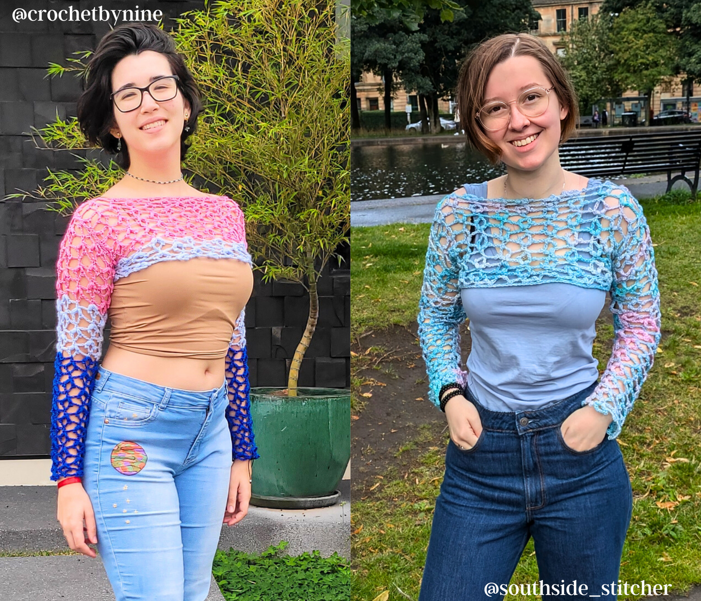 Blair Bolero Shrug Crochet Pattern PDF