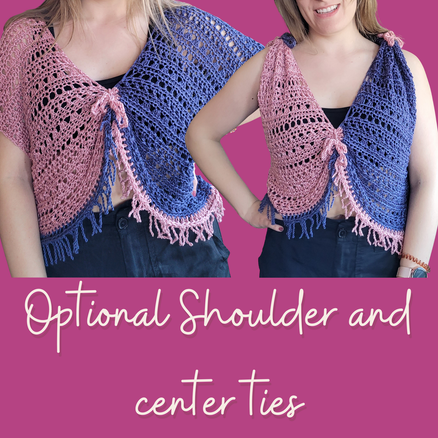 Festival Fringe Cami Crochet Pattern PDF