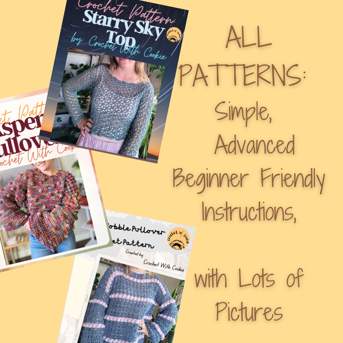 BESTSELLERS Crochet Pattern Bundle PDF