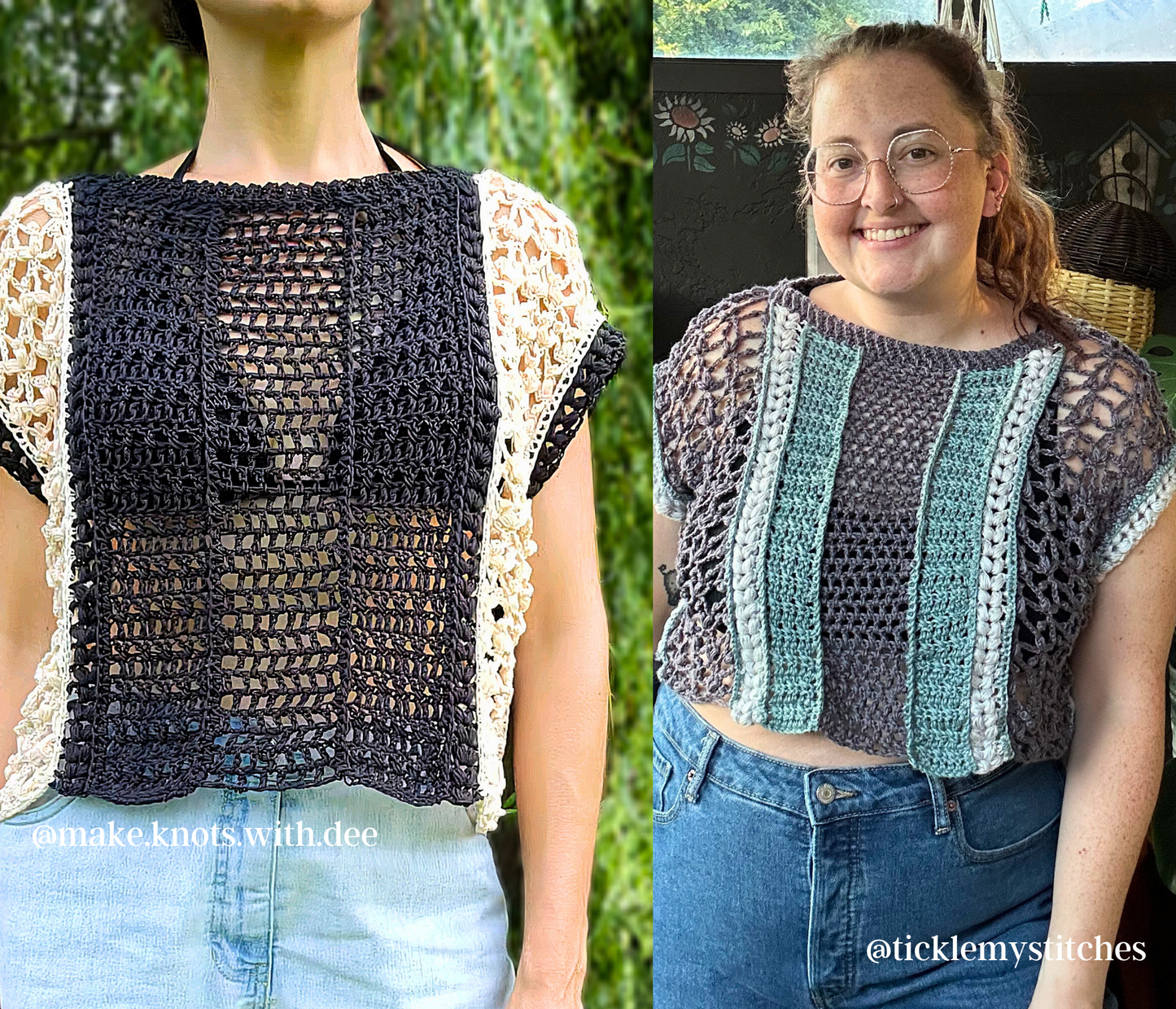 Athena Top Crochet Pattern PDF