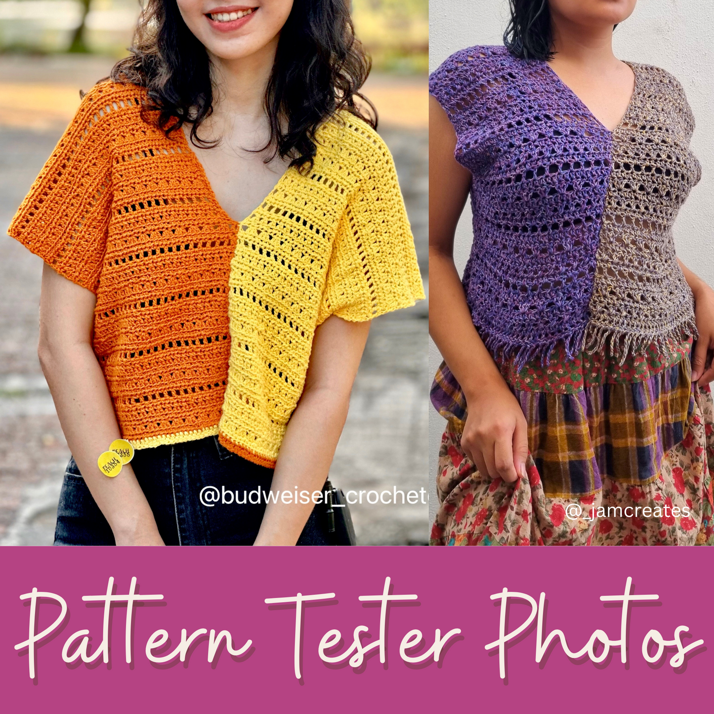 Festival Fringe Cami Crochet Pattern PDF