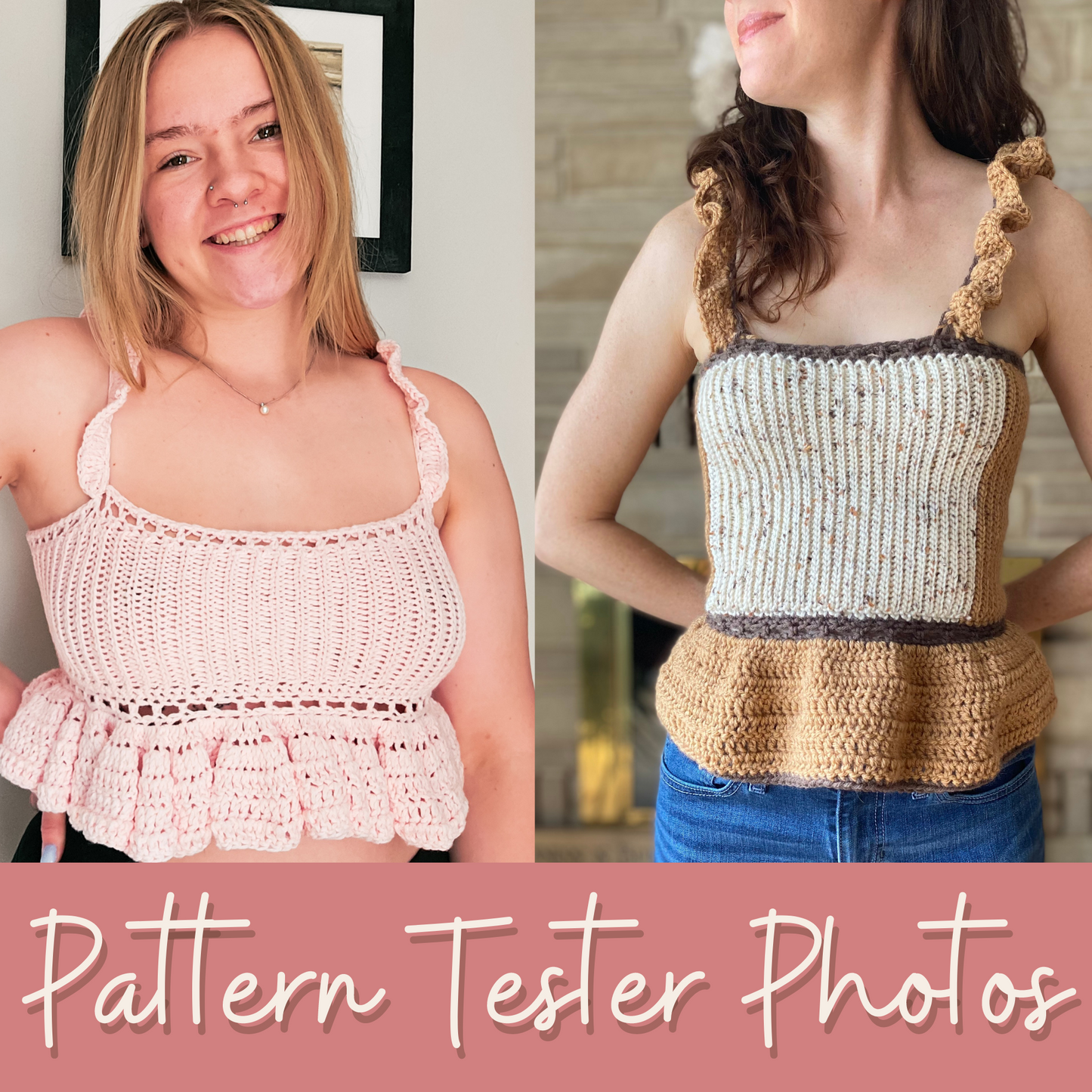 Cotton Candy Dream Top Crochet Pattern PDF