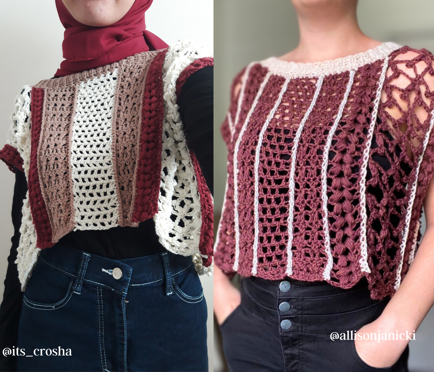 Athena Top Crochet Pattern PDF