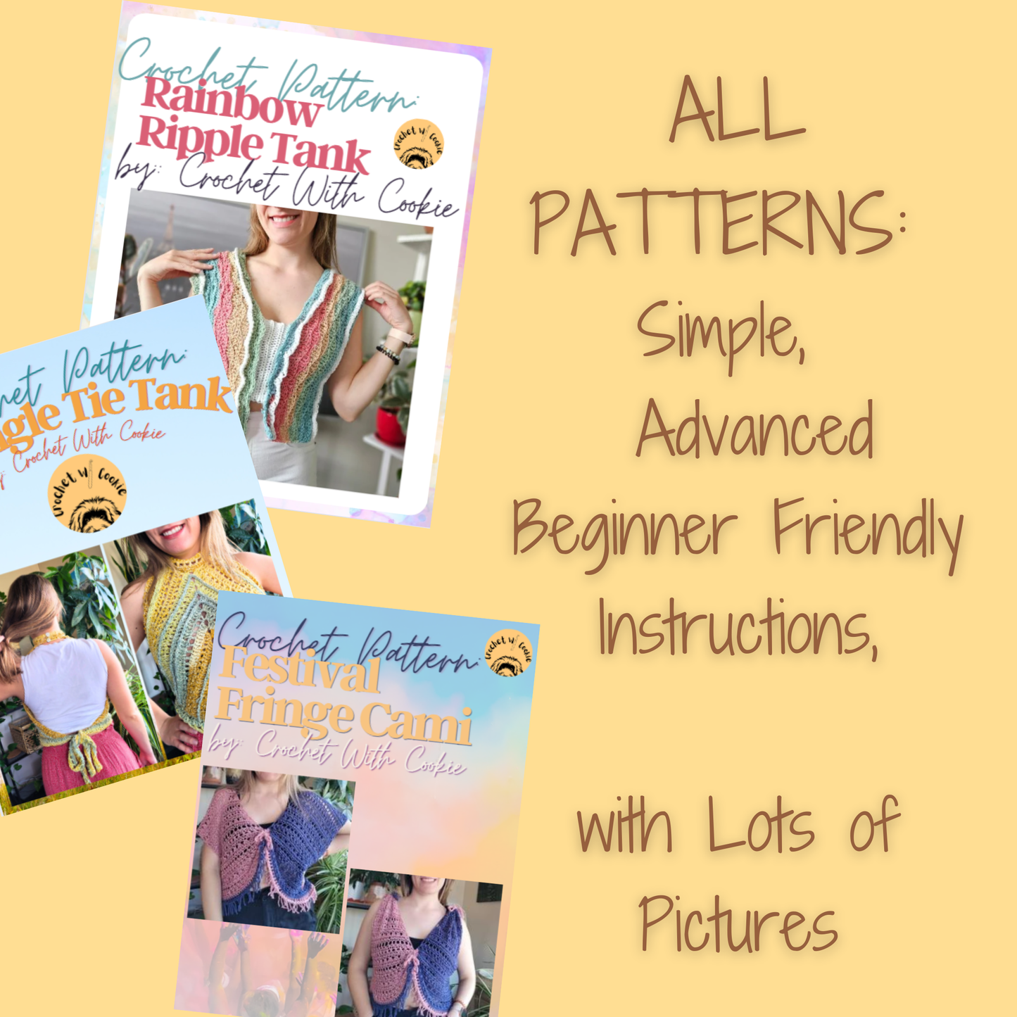 Summer Crochet Pattern Bundle