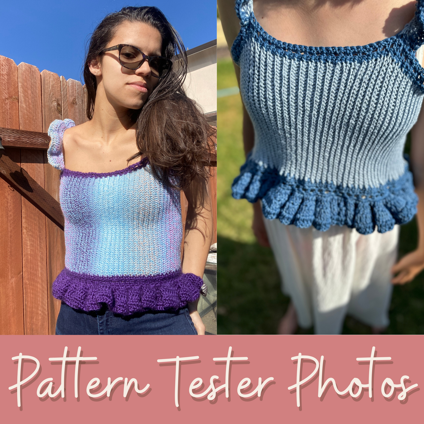 Cotton Candy Dream Top Crochet Pattern PDF