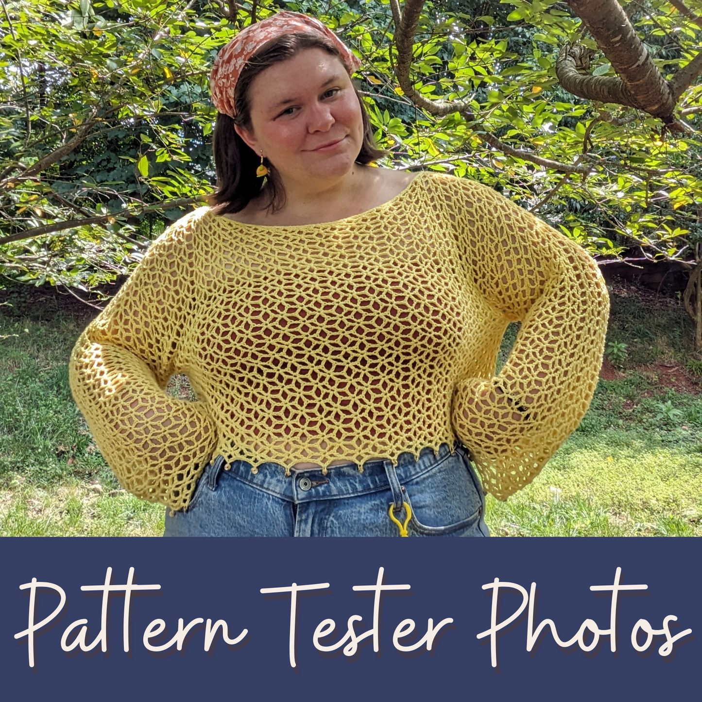 Starry Sky Top Crochet Pattern PDF