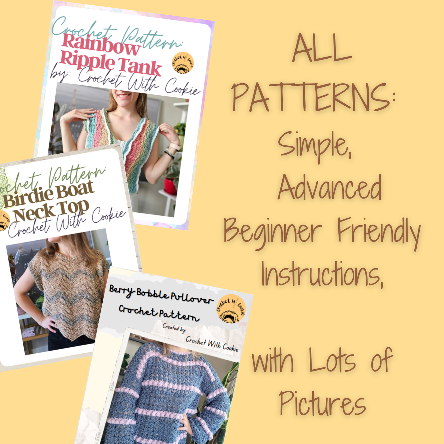 MY FAVOURITE Crochet Pattern Bundle PDF