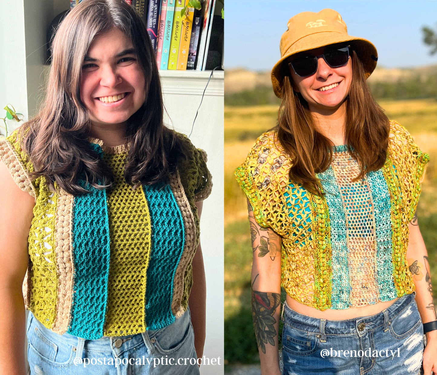 Athena Top Crochet Pattern PDF