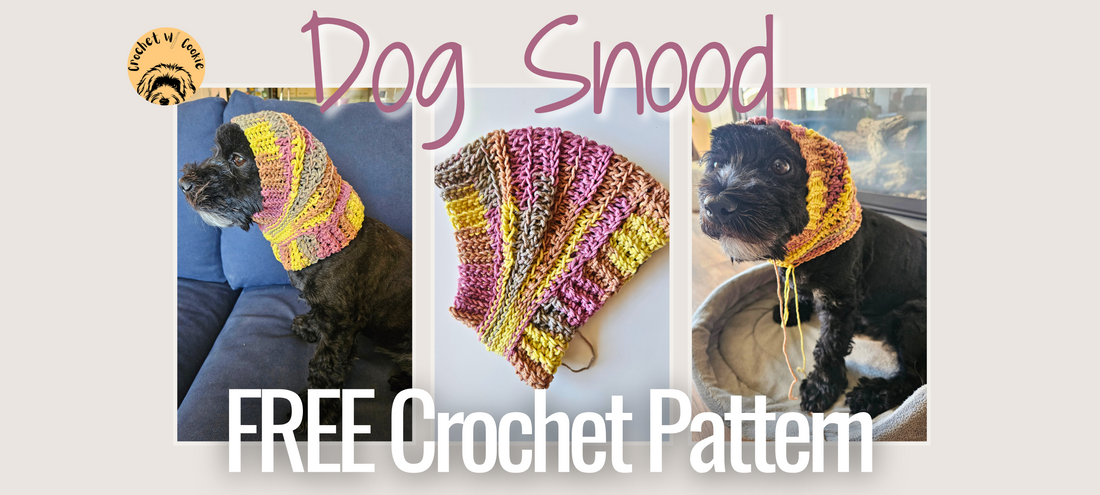 Dog Snood Free Crochet Pattern Crochetwithcookie