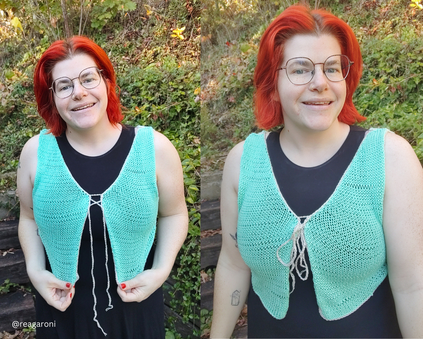 sentro machine knitting pattern top, women circular knitting machine vest, easy beginner friendly knitting machine pattern, pdf, written and video instructions, addi king knitting machine pattern, circular knitting machine tutorial for top, summer knitting machine top, fall knitting machine vest