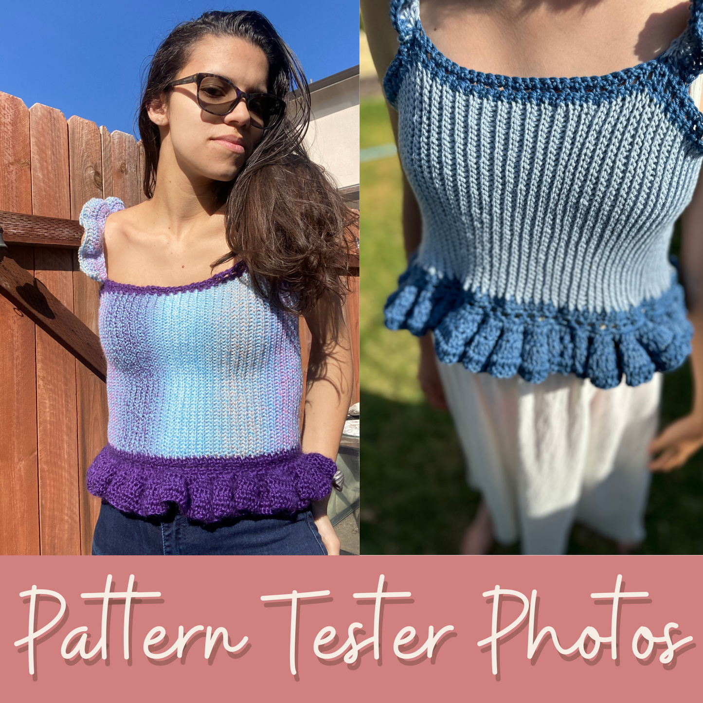 crochet tank top pattern join-as-you-go, no sew crochet top pattern, easy beginner friendly crochet top pattern pdf, simple cute stylish trendy crochet top, peplum crochet top pattern, ruffled top crochet, stretchy crochet top, made-to-measure crochet pattern top, size inclusive top pattern, babydoll crochet top, ruched crochet tank top, simple crochet tank top