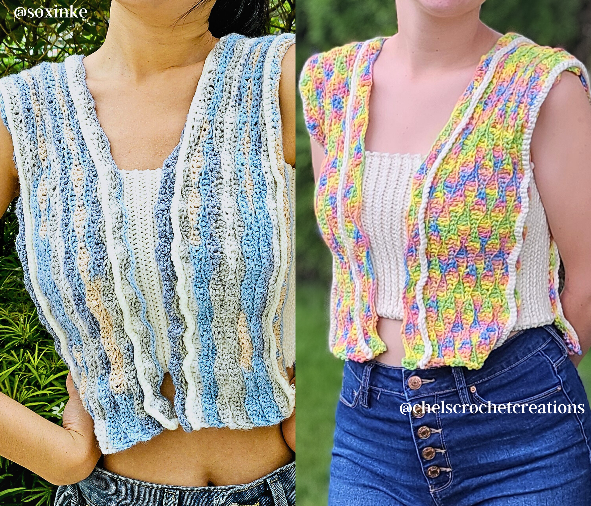 ripple chevron tank top crochet pattern, wave crochet stitch tutorial, easy summer crochet tank top pattern pdf, women girls trendy crochet top, crop top crochet pattern, tank top pattern, easy simple crochet tank top, beginner crochet tube top